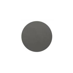 Posavasos redondo de pvc laminado Star gris claro cm 10