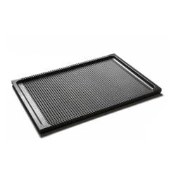Plaque de gril antiadhésive en aluminium strié Risolì 38x26.5 cm