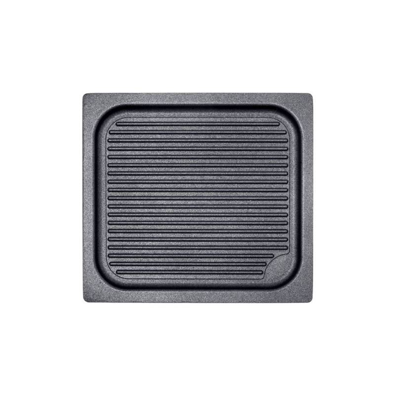 Risolì 2/3 plaque grill antiadhésive en aluminium