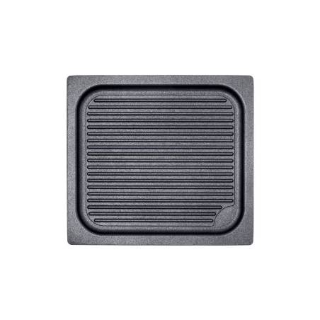 Risolì 2/3 plaque grill antiadhésive en aluminium