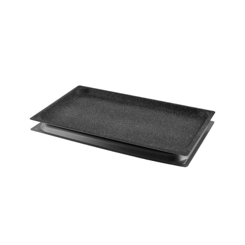 Bandeja de aluminio antiadherente Risolì 1/1 de 2 cm de altura