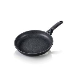 Sartén de aluminio antiadherente Risolì Gourmet Granito, baja monomando 32 cm