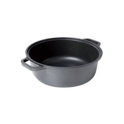 Platinum Risolì casserole antiadhésive en aluminium 2 poignées cm 24