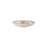 Maritime Sorrento assiette creuse en porcelaine blanche avec fleurs rouges cm 22