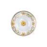 Maritime Venezia bol à pâtes en porcelaine blanche avec fleurs jaunes 26.5 cm