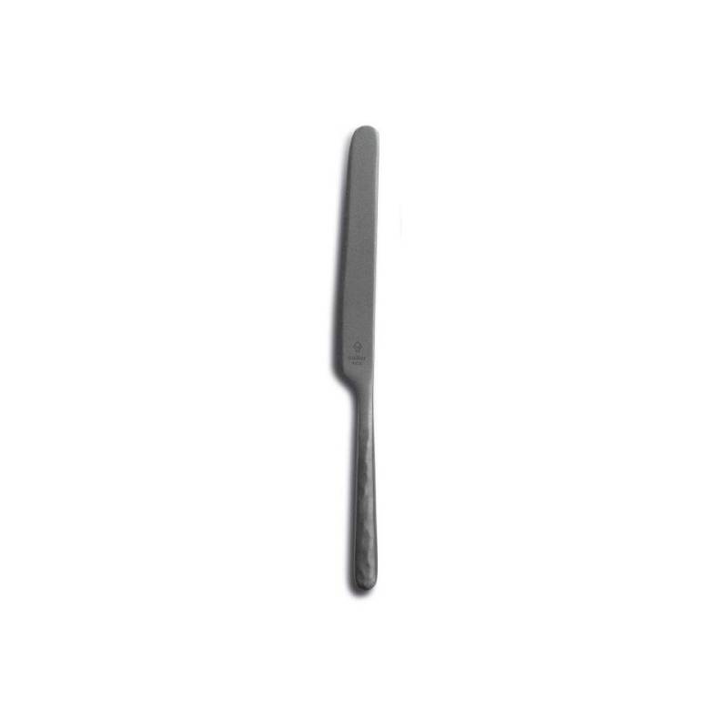 Cuchillo de mesa Kodai martillado acero inoxidable antiguo 18,5 cm