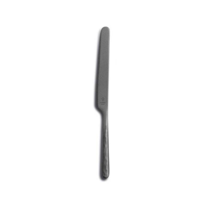 Cuchillo de mesa XL de acero inoxidable martillado antiguo Kodai 21 cm