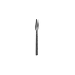 Tenedor de fruta Kodai 2 púas martillado acero inoxidable antiguo 13,8 cm