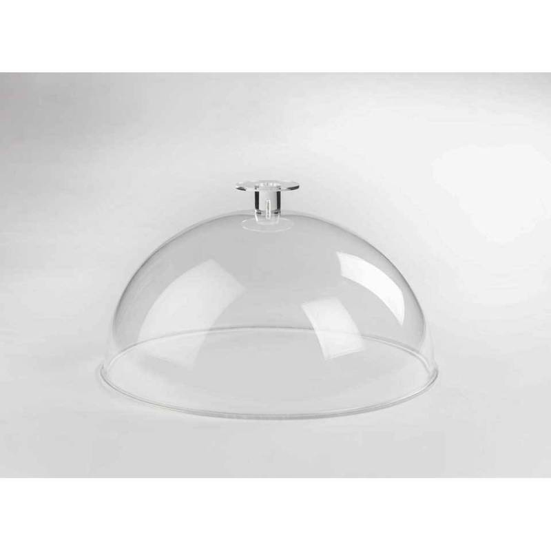 Cúpula redonda de plexiglás transparente cm 50