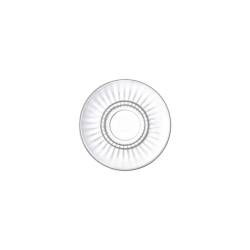 Assiette à café en verre Barshine 14 cm