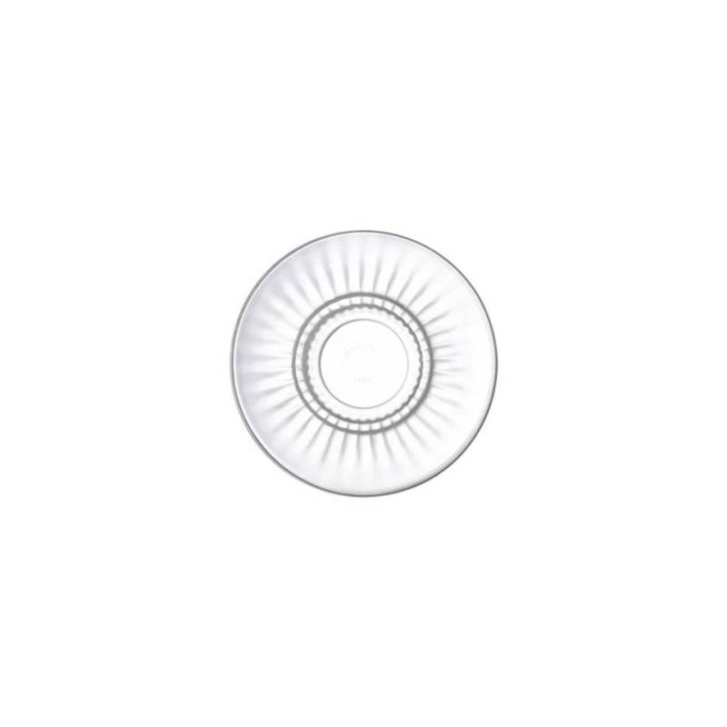 Plato de café de cristal Barshine 14 cm