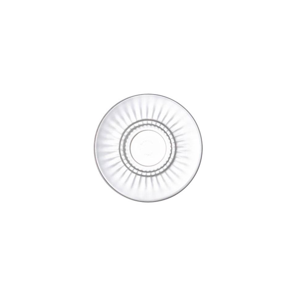 Plato de café de cristal Barshine 14 cm