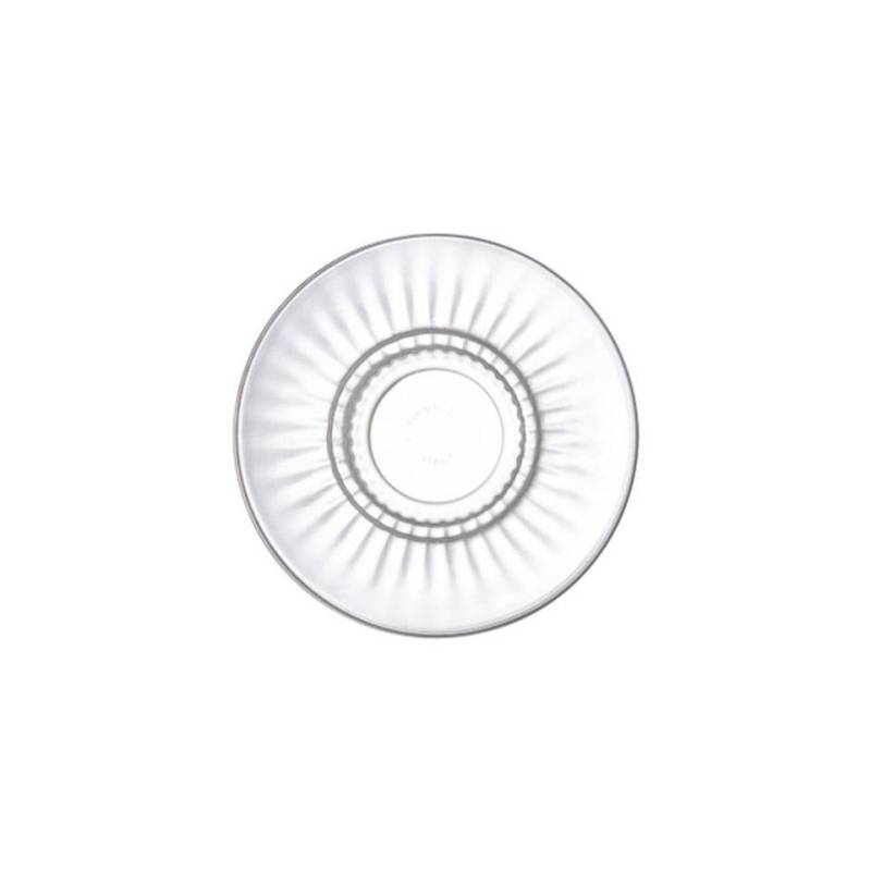 Plat à expresso double en verre Barshine 14 cm