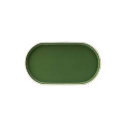 Ovales Porzellantablett Forma Forest cm 31x17,5