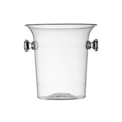 Cubo de poliestireno transparente lt 3.7