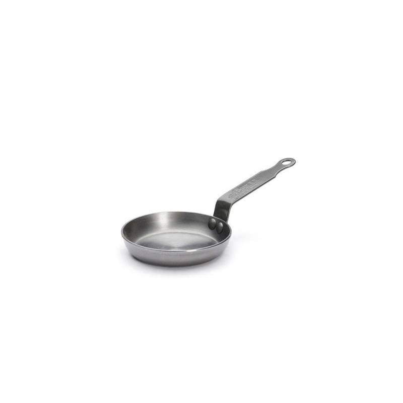 De Buyer Blinis Mineral B poêle à frire en fer à induction 12 cm