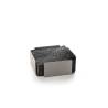 Servilletero cuadrado de acero inoxidable satinado cm 13x13x5