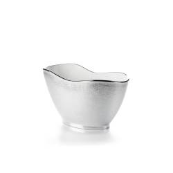 Cubo de vino Petite Royal de polipropileno plateado
