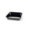 Plat carré noir pmma cm 26x26x5,5