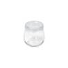 Mini pot en verre Waki avec couvercle en polyéthylène cl 12