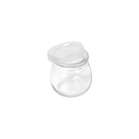 Mini pot en verre Waki avec couvercle en polyéthylène cl 12