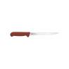 Sanelli Ambrogio cuchillo de acero para barbacoa con mango de pp marrón cm 20
