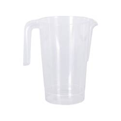 Jarra de polipropileno transparente lt 1