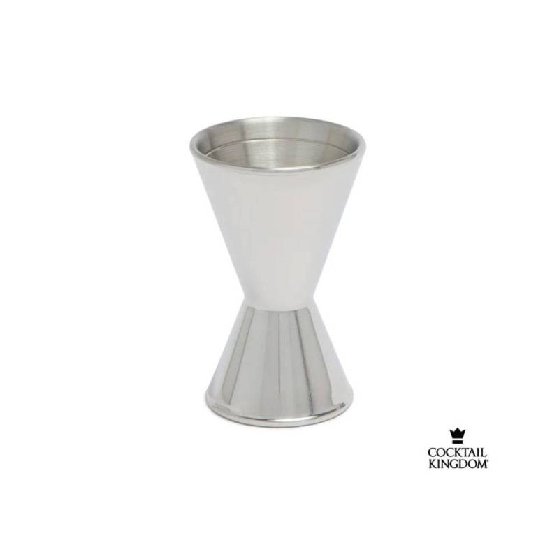 Jigger Koriko Cocktail Kingdom acero inoxidable oz. 1-2