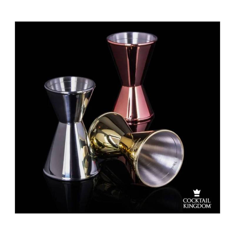 Jigger Koriko Cocktail Kingdom acier inoxydable oz. 1-2