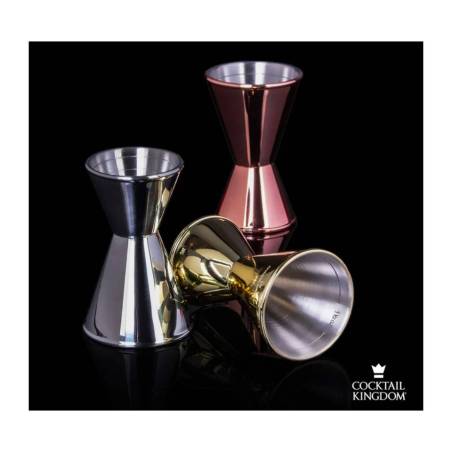 Jigger Koriko Cocktail Kingdom acier inoxydable oz. 1-2