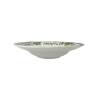 Maritime Venezia bol à pâtes en porcelaine blanche avec fleurs vertes 26.5 cm