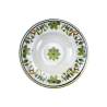 Maritime Venezia bol à pâtes en porcelaine blanche avec fleurs vertes 26.5 cm