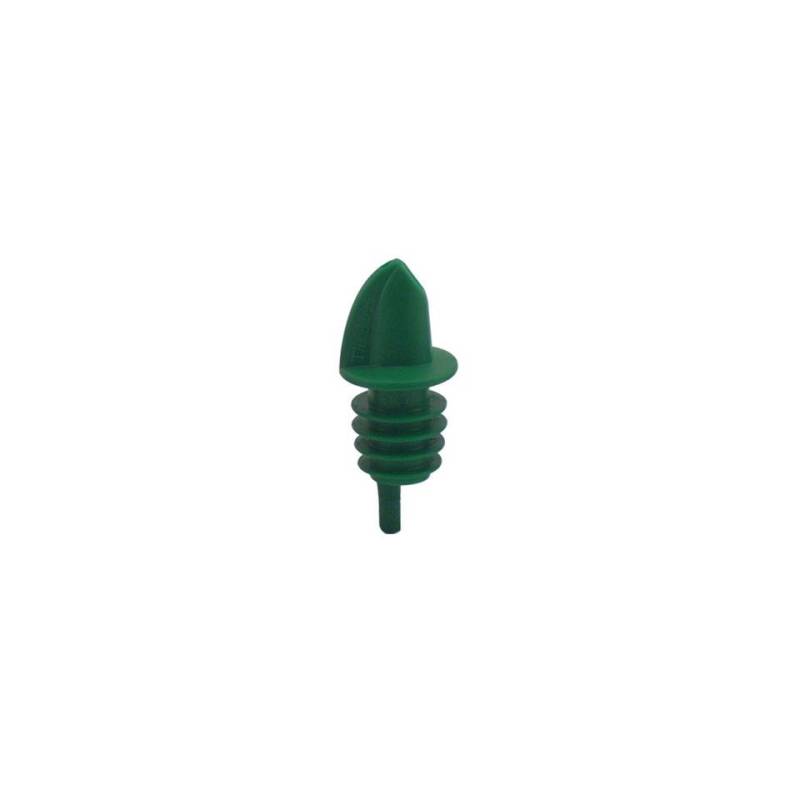 Vertedor de plástico tapón vertedor de plástico verde
