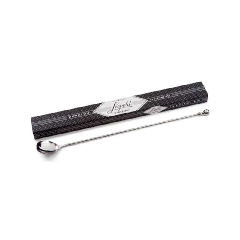 Leopold Cocktail Kingdom cuillère de bar en acier inoxydable 36 cm