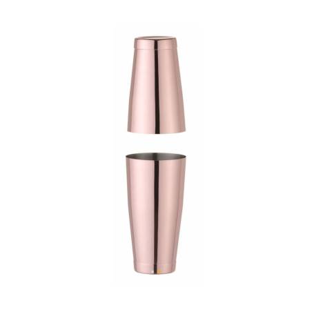 Agitateur boston 2 pièces acier inoxydable cuivré cl 60-80