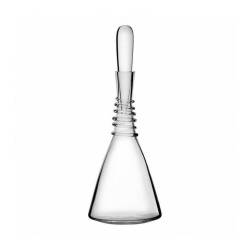 Decanter soffiato Denizli Pasabahce con tappo in vetro lt 1