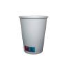 Verre à cappuccino en carton blanc cl 24
