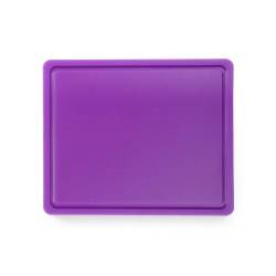 Tabla de cortar de polietileno gastronorm 1/2 de color morado