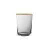 Fluet Gold Rim Verre à bord doré cl 34