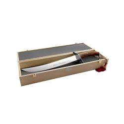 Sable sommelier con mango de pao santos y caja cm 51