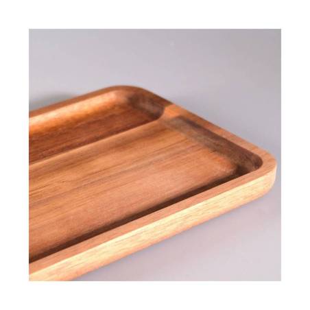 Bandeja acacia rectangular Henry 30x16 cm