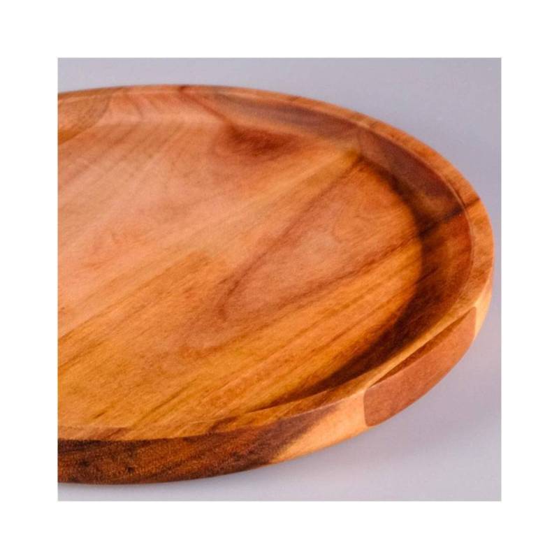 Henry bandeja redonda acacia 25 cm