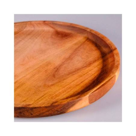 Henry bandeja redonda acacia 25 cm