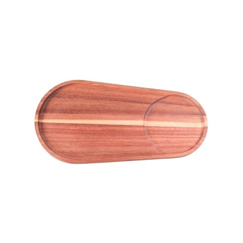 Plateau Henry avec insert en acacia 40x20 cm