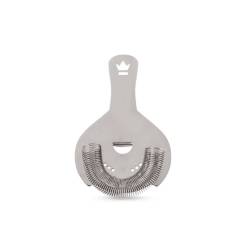Koriko Cocktail Kingdom Colador sin aletas de acero inoxidable 8,5 cm