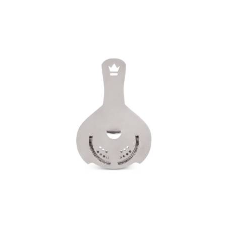 Koriko Cocktail Kingdom Colador sin aletas de acero inoxidable 8,5 cm