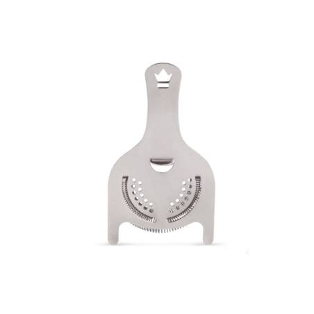 Koriko Cocktail Kingdom Colador con aletas de acero inoxidable 9 cm