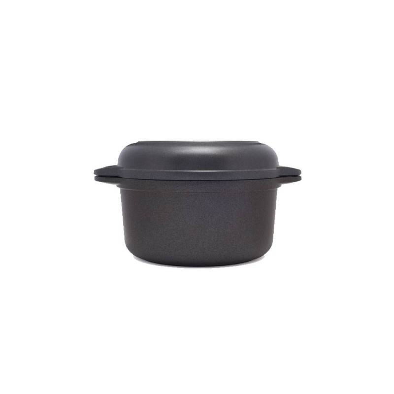 Mini casserole antiadhésive en aluminium Risolì avec couvercle Duo Explora 14 cm
