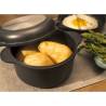 Mini casserole antiadhésive en aluminium Risolì avec couvercle Duo Explora 14 cm