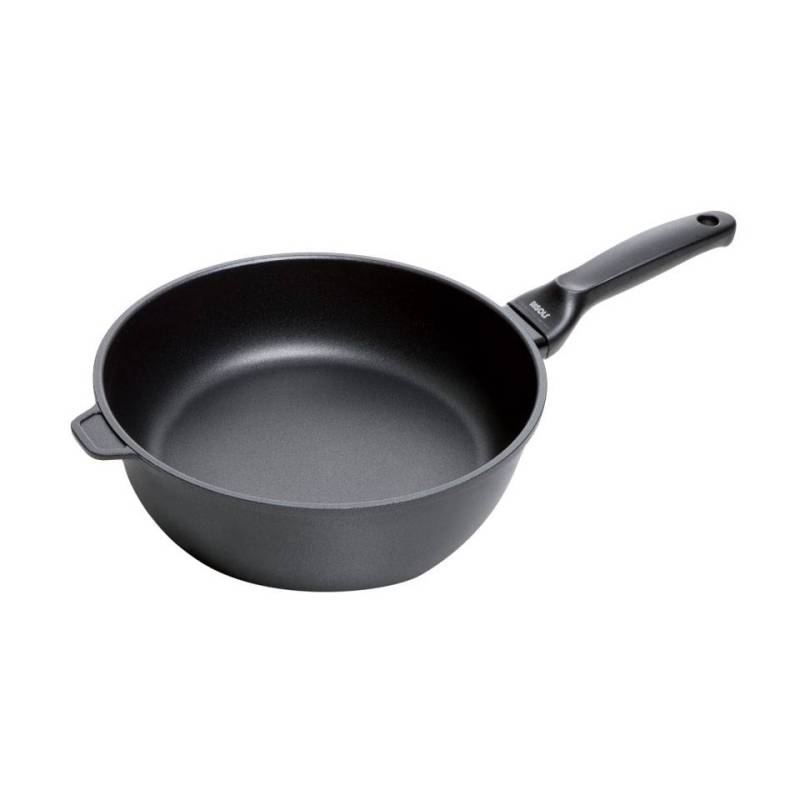 Ergo Risolì high one-handled nonstick aluminum frying pan for induction cm 28